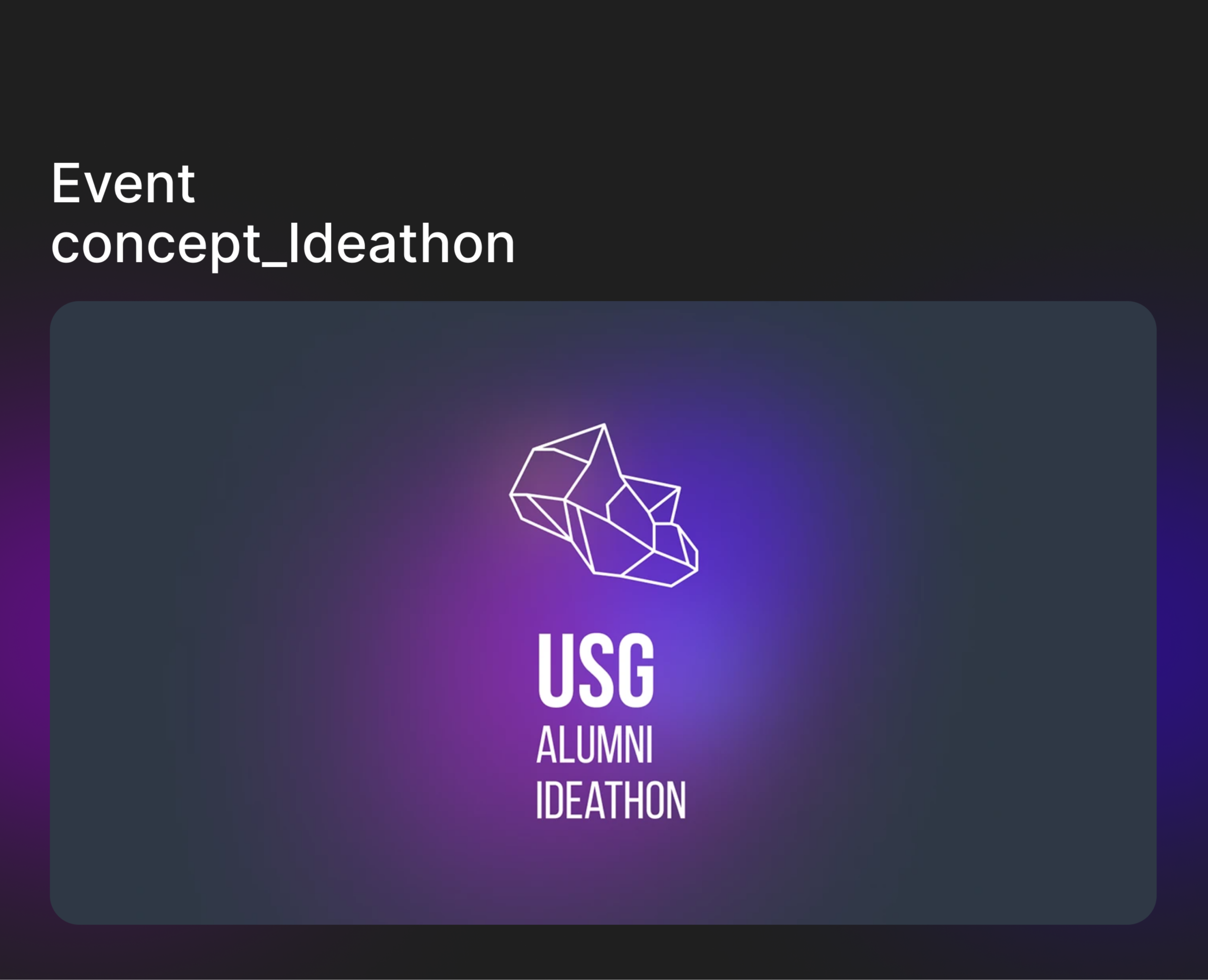 Event concept_Ideathon — Брендинг, Маркетинг на Dprofile