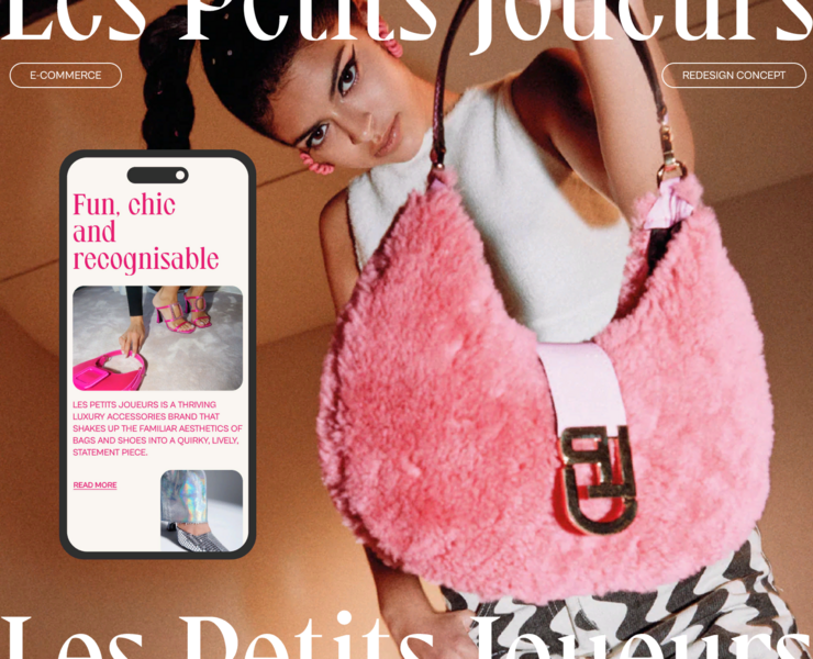 Les Petits Joueurs | E-Commerce Redesign — Интерфейсы на Dprofile