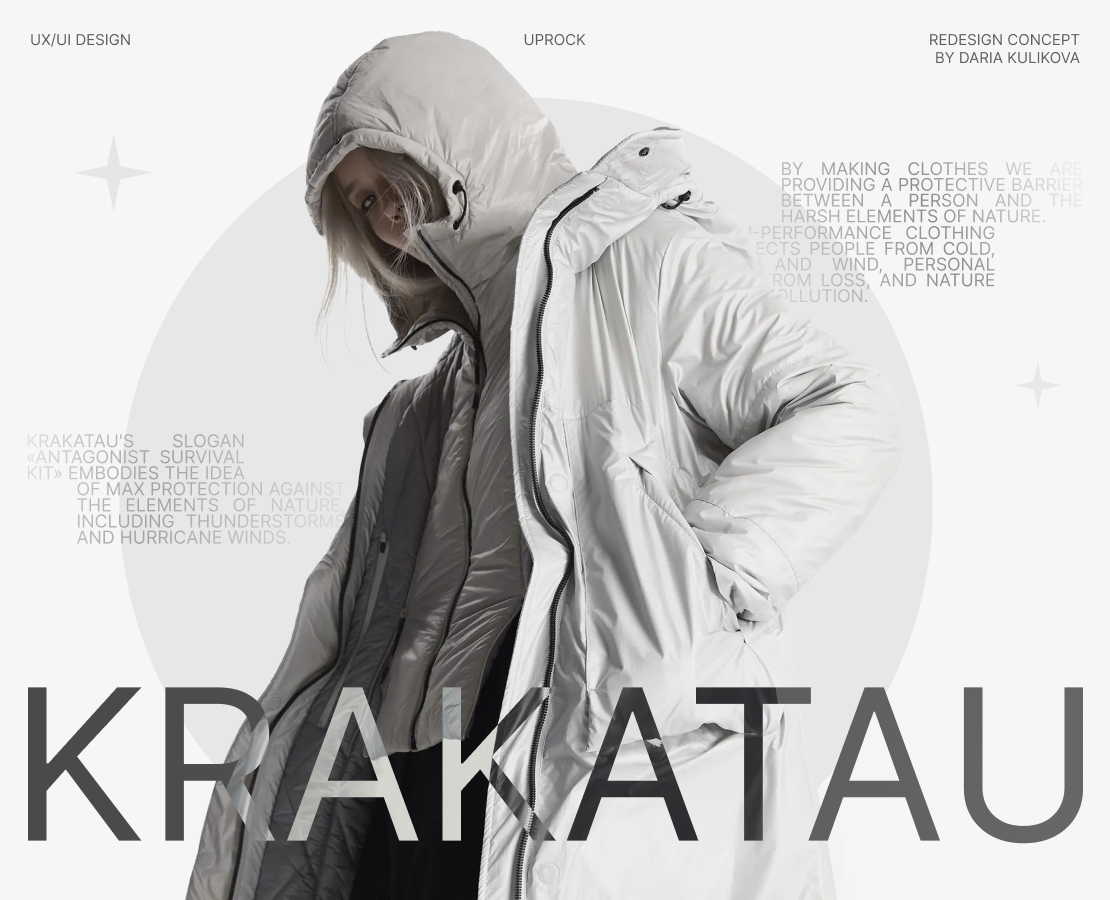 KRAKATAU® | E-COMMERCE — Интерфейсы, Анимация на Dprofile